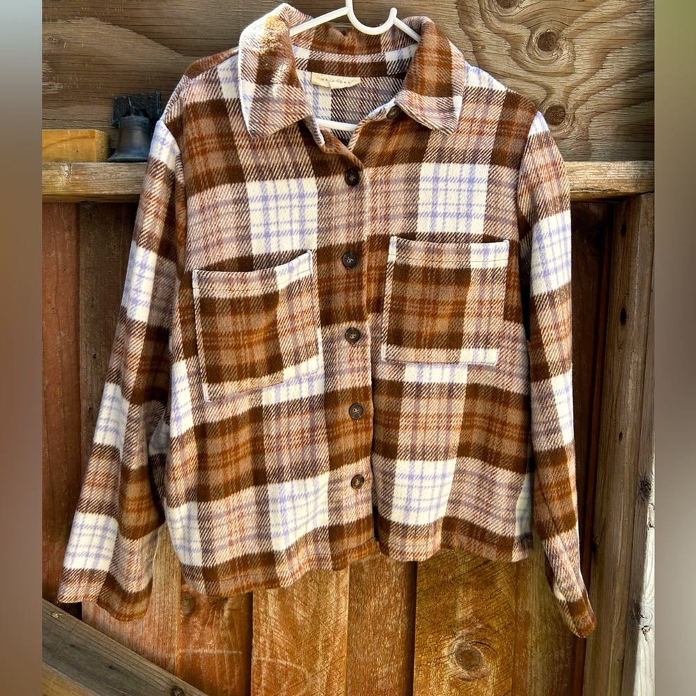 Plaid flannel! Great condition